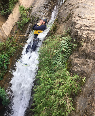 Canyoning in nepal