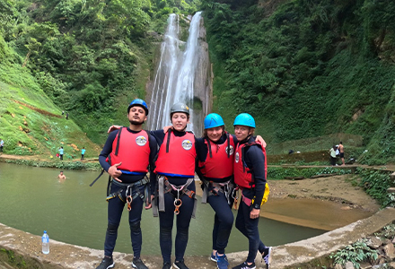 Jalbire Canyoning in Nepal