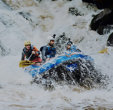 Rafting in the rivers of Nepal